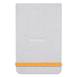 Rhodia Webnotepad - Small - Silver - Lined